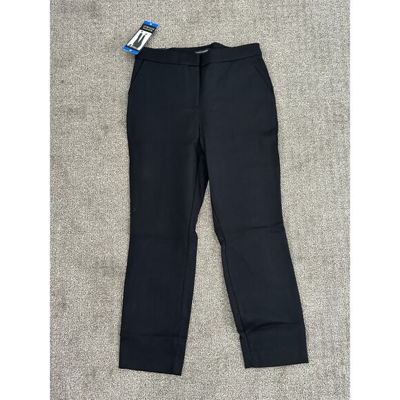 BANANA REPUBLIC Ladies Cropped Pants Black Size 10 TAGS Attached - Picture 8 of 13